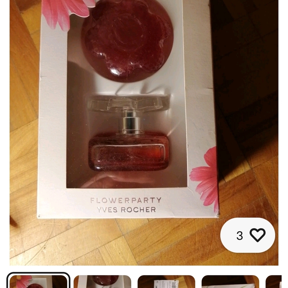 YVES ROCHER FLOWER PARTY FLOWERPARTY  PERFUME GIFT SET **RARE** 🌼